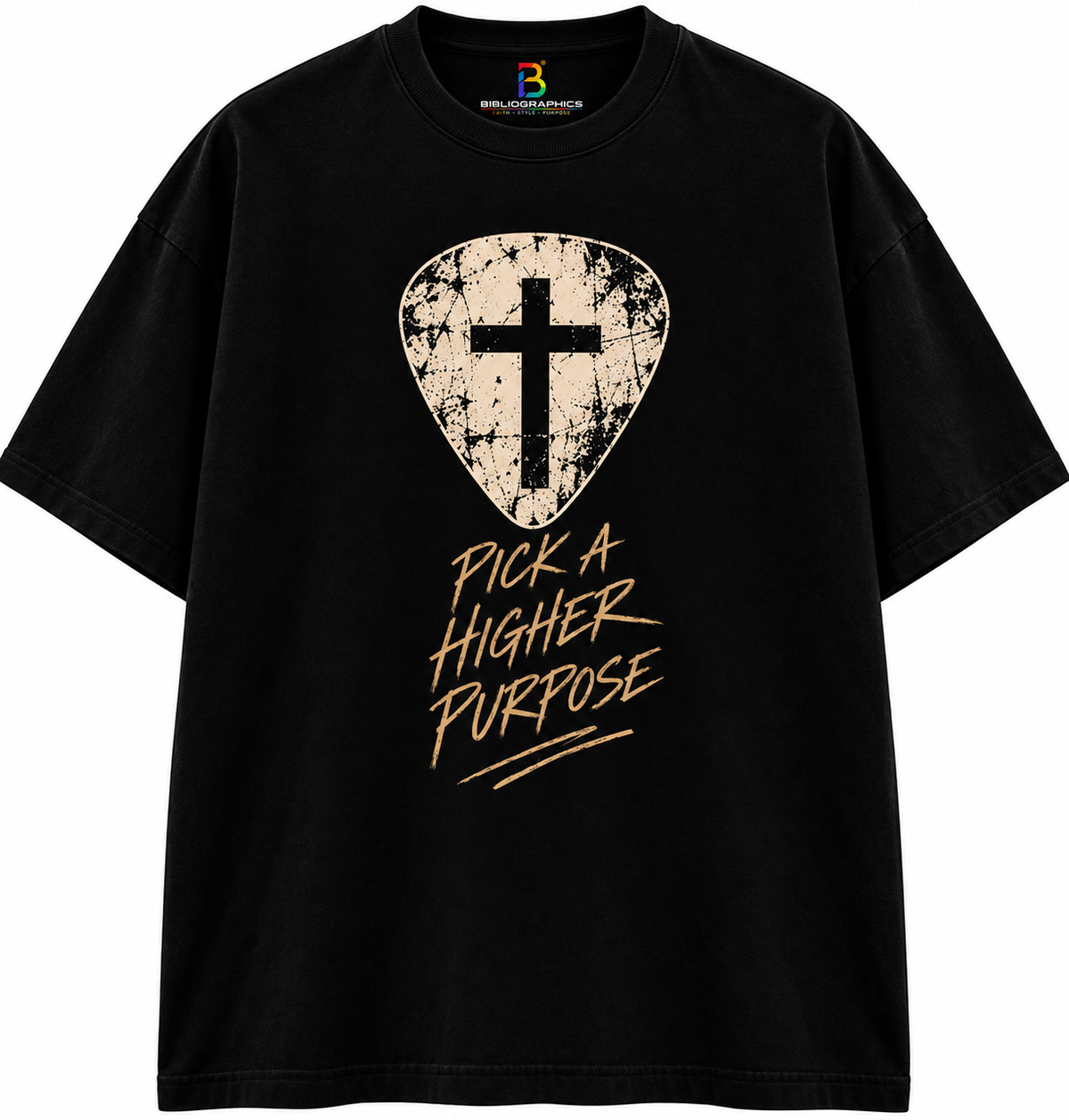 ‘Pick A Higher Purpose’ - Oversized Unisex Graphic T-Shirt