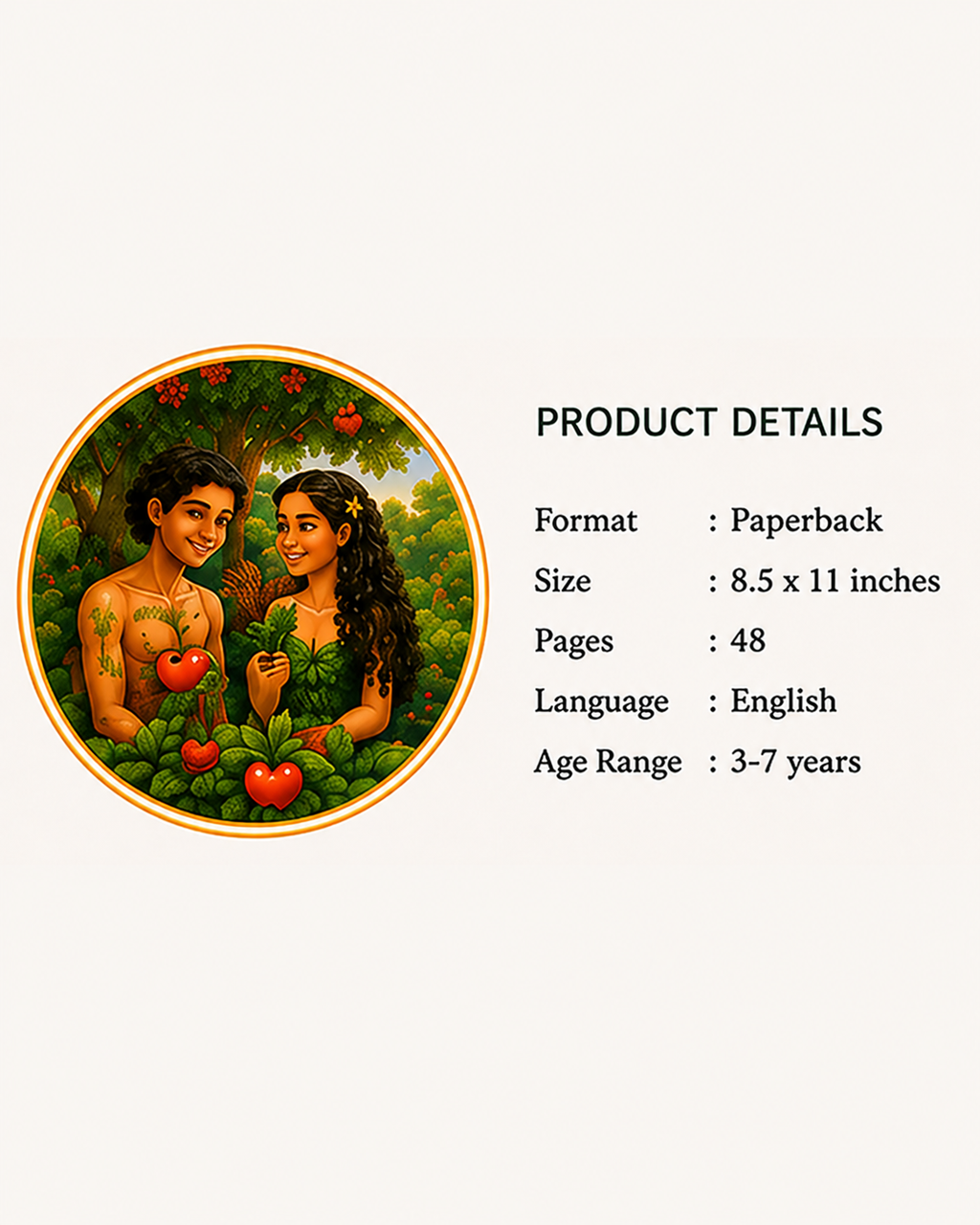 God's Loving Way: A Bible Story About Adam & Eve