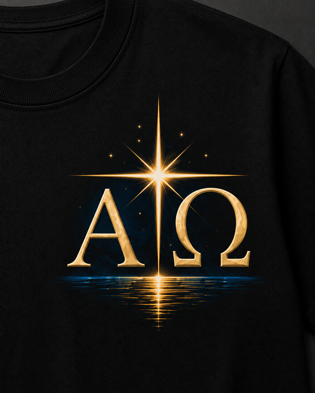 Oversized T-Shirt - Alpha and Omega (Revelation 22:13)