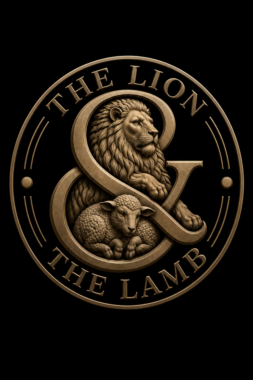 Oversized T-Shirt - The Lion & The Lamb