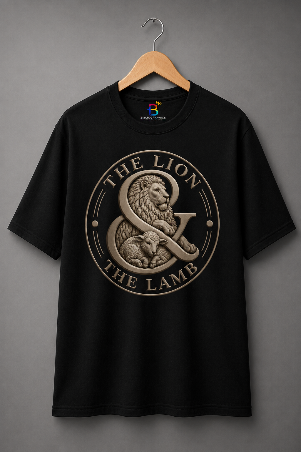 Oversized T-Shirt - The Lion & The Lamb