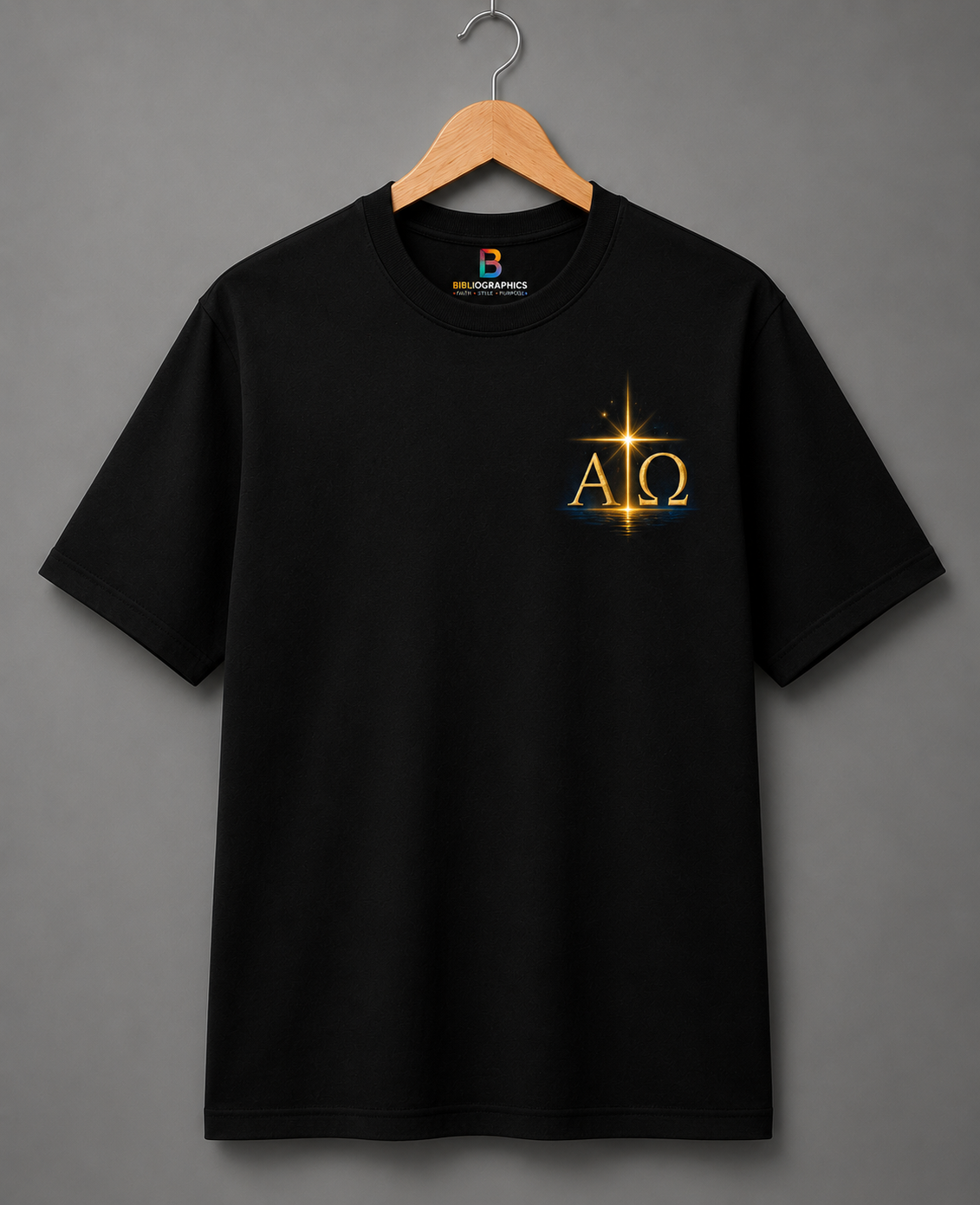 Oversized T-Shirt - Alpha and Omega (Revelation 22:13)