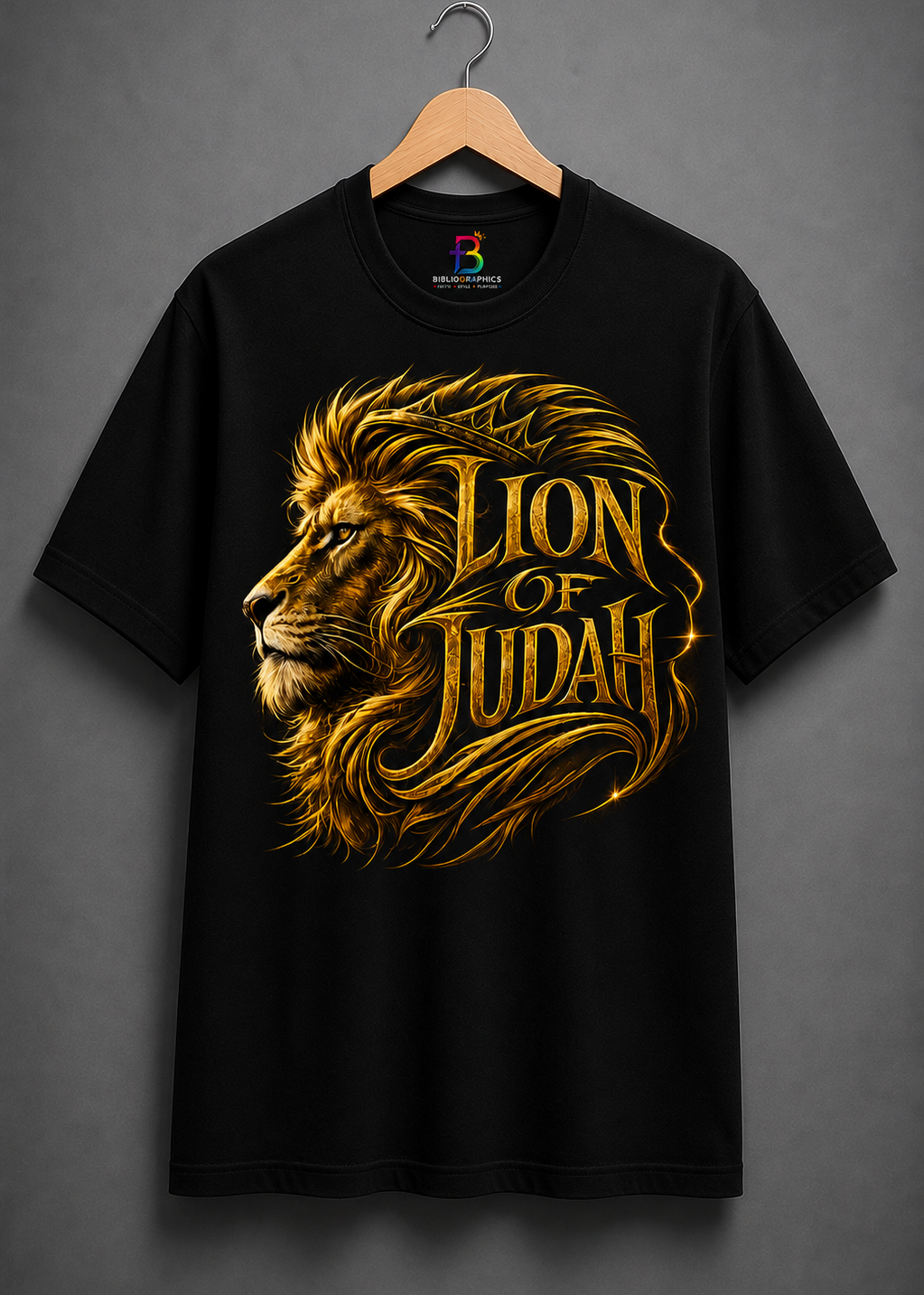 Oversized T-Shirt - Lion Of Judah (Revelation 5:5)
